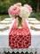 Single-Piece Valentine's Day Heart Table Runner - Red Heart Lace Dining Table Decoration for Family Meals & Romantic Dinners